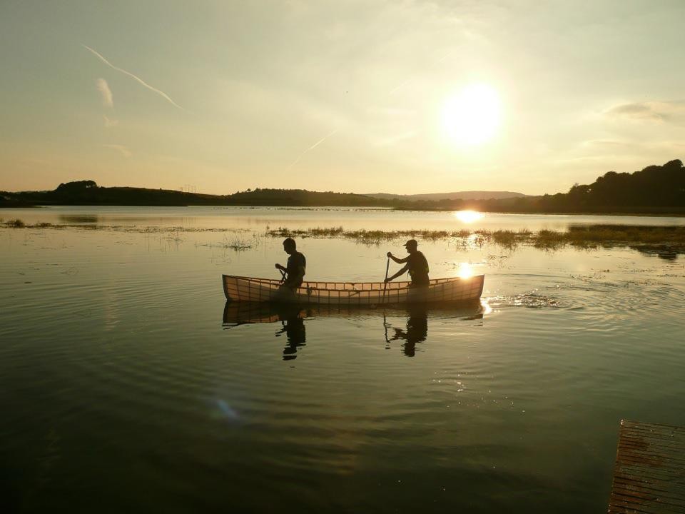 16′ Skin on Frame Canoe | Wooden boat builder, Boat for sale, power 