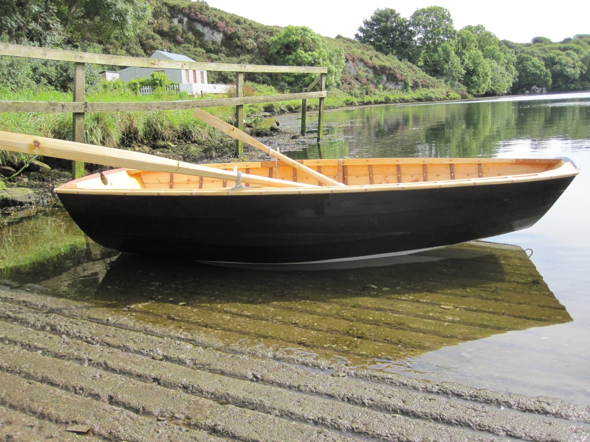 8′ Clinker Pram Dinghy / Tender Wooden boat builder 